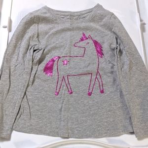 3/$12 Cat & Jack Sparkle Unicorn Top